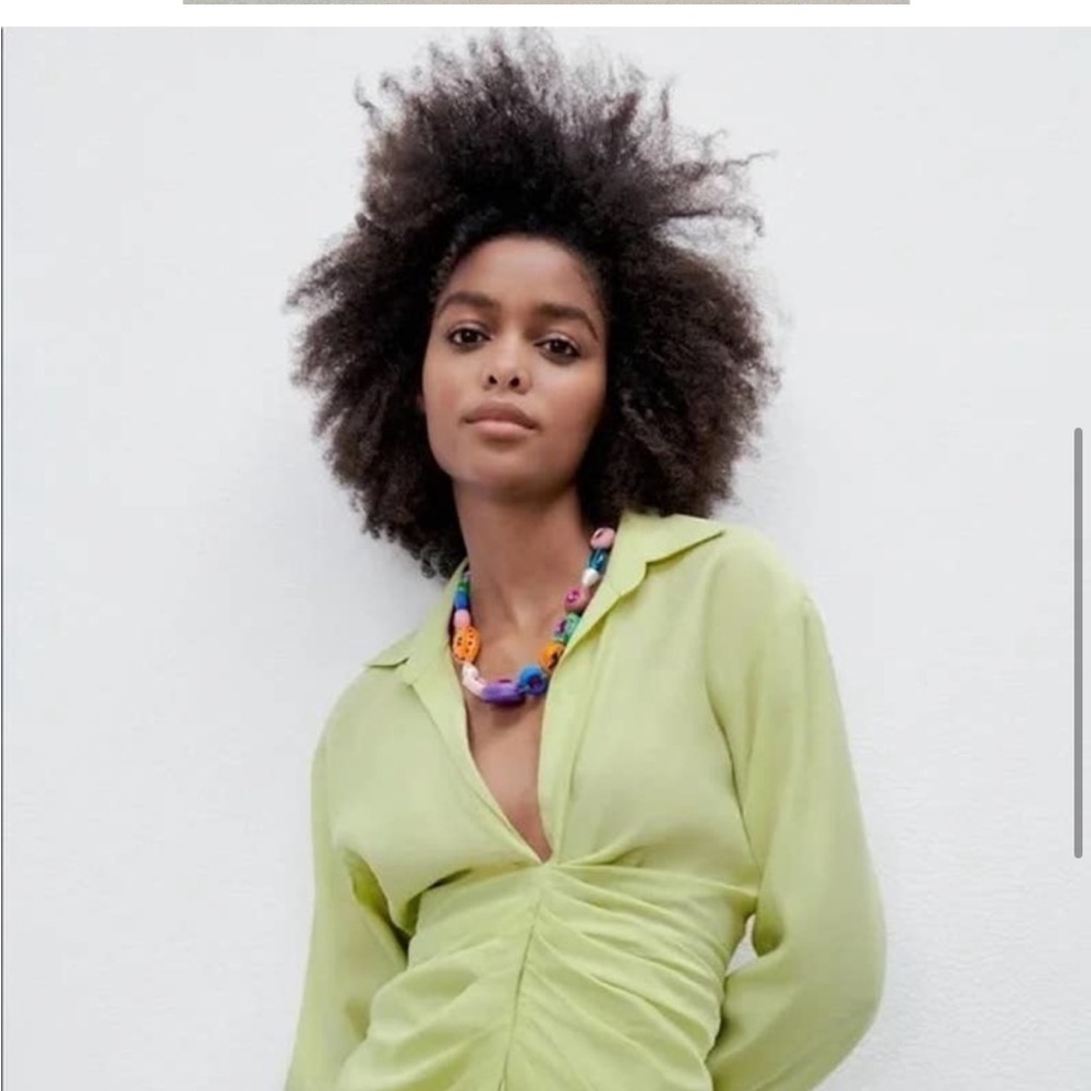 Zara draped dress - Picture 4 of 7